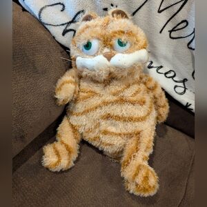 Kitty Cat Stuffed Animal Orange Tabby Striped Fei Mao Plush Toy Ugly Green Eyes